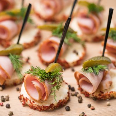 Smoked Meat Canape